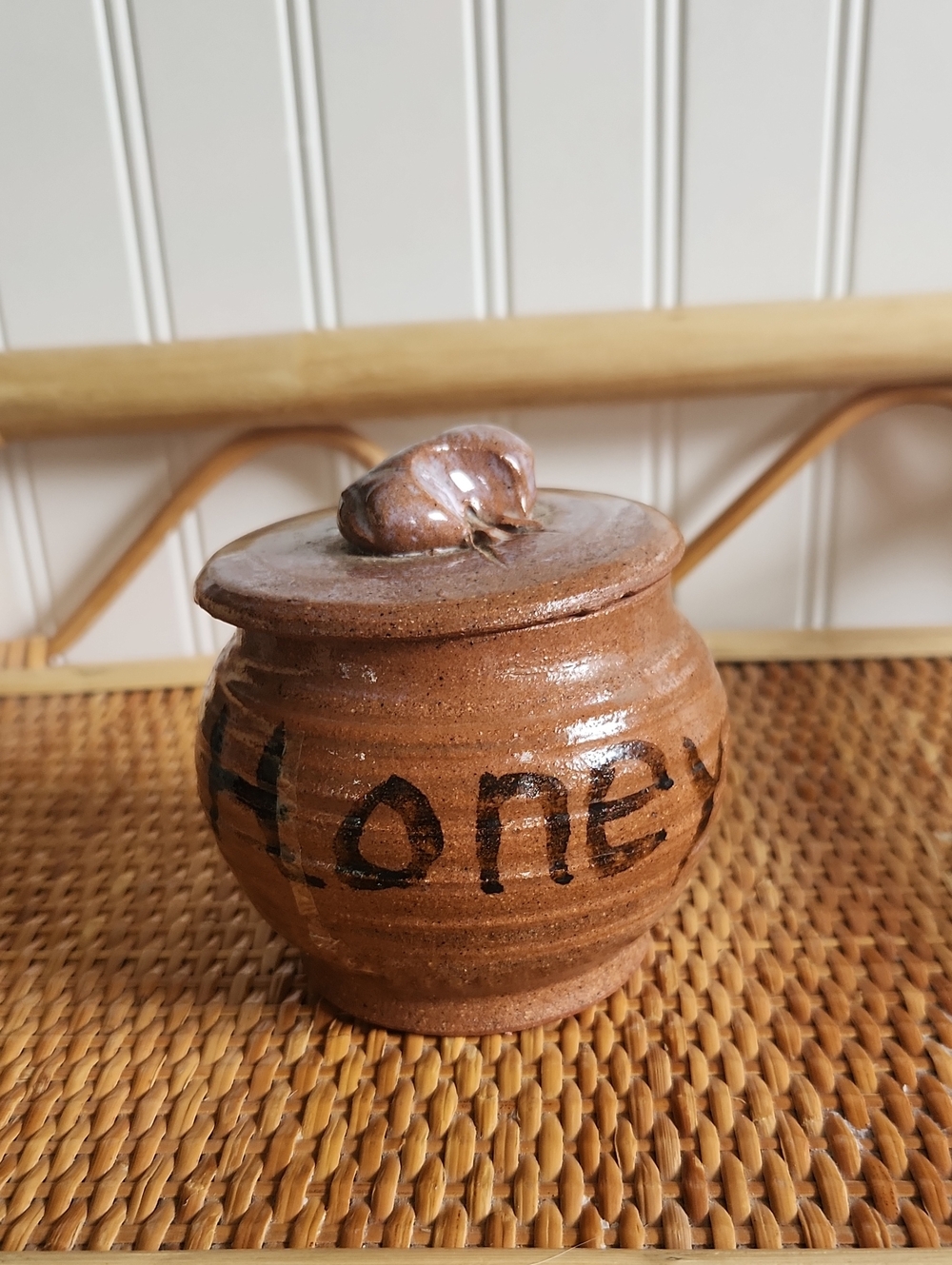 Signed Pottery Jar